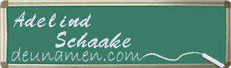 Adelind Schaake Visitenkarte